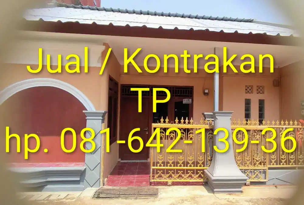 Rumah siap huni minimalis,lingkungan nyaman ,dekat  parkir/ ktr RW