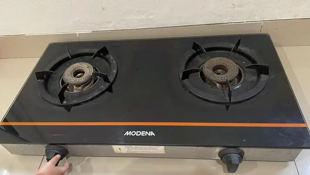 Kompor Modena Kaca Tempered Glass Bukan Kompor Tanam
