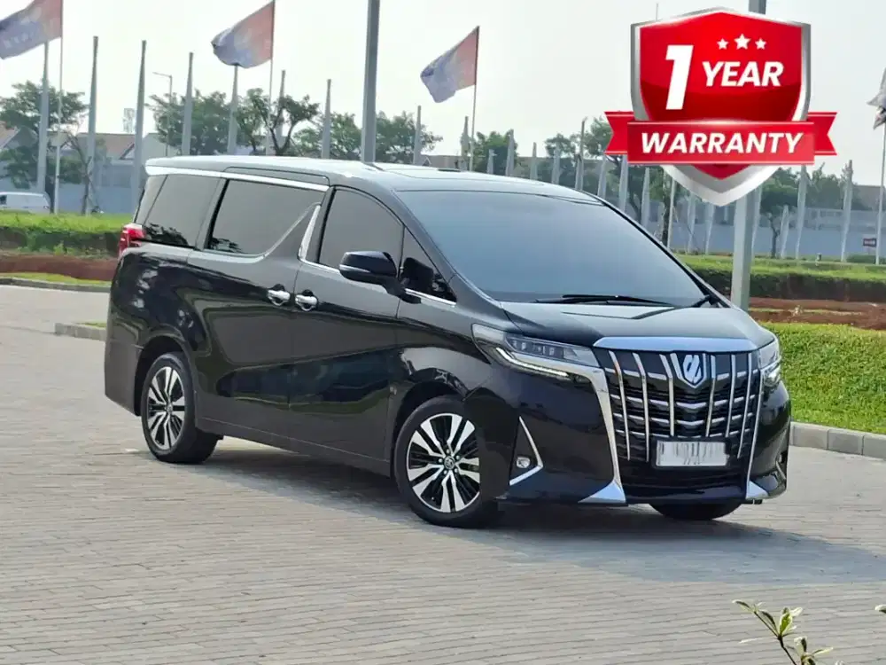 Free BBN Tangan 1 An Perorangan Alphard 2.5 G ATPM CBU at 2019 Hitam