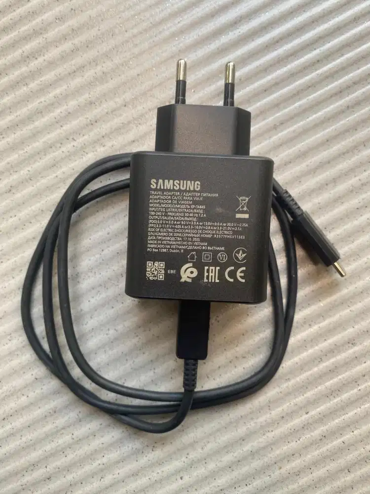 Charger Samsung 45 Wat