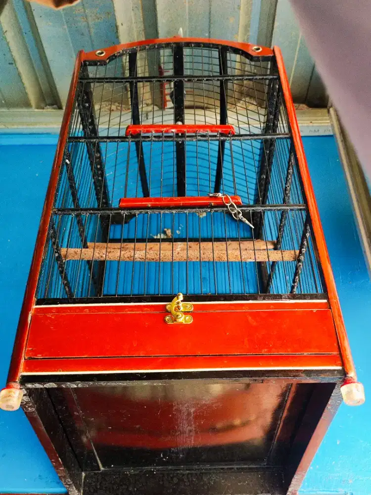 Sangkar Burung No.3 X Kenari Jeruji Fiber