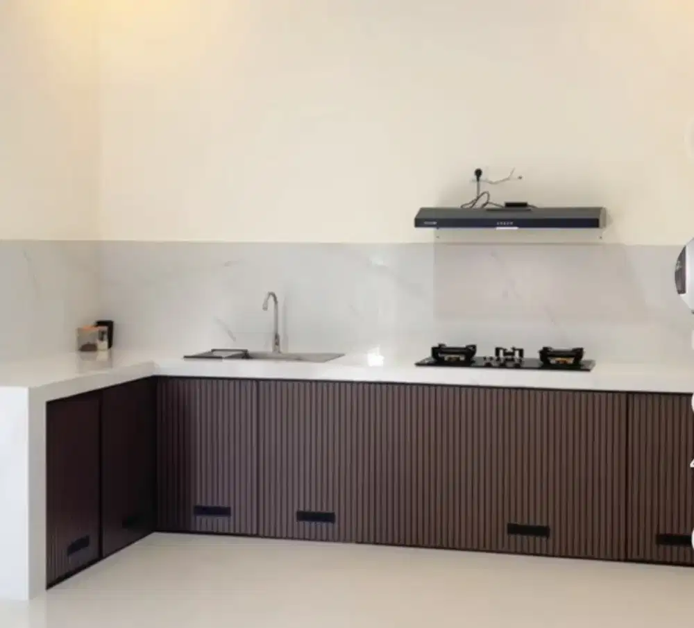 Kitchen WPC banyak motif minimalis