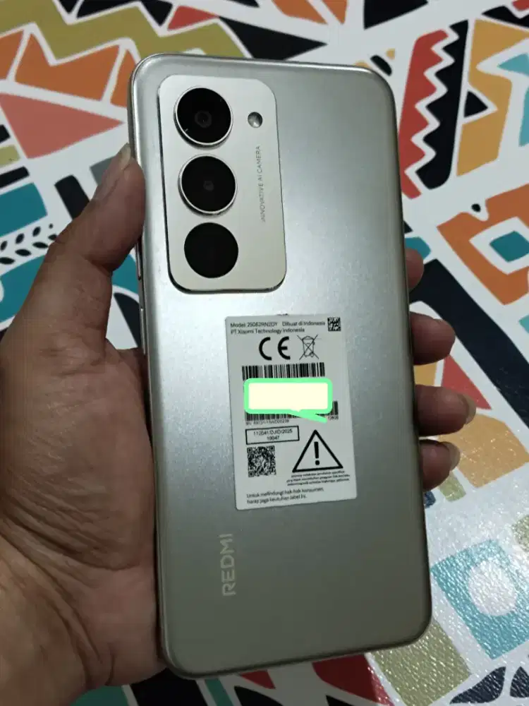 Redmi 15 ram 8/128 mulus no minus
Kelengkapan hp csan