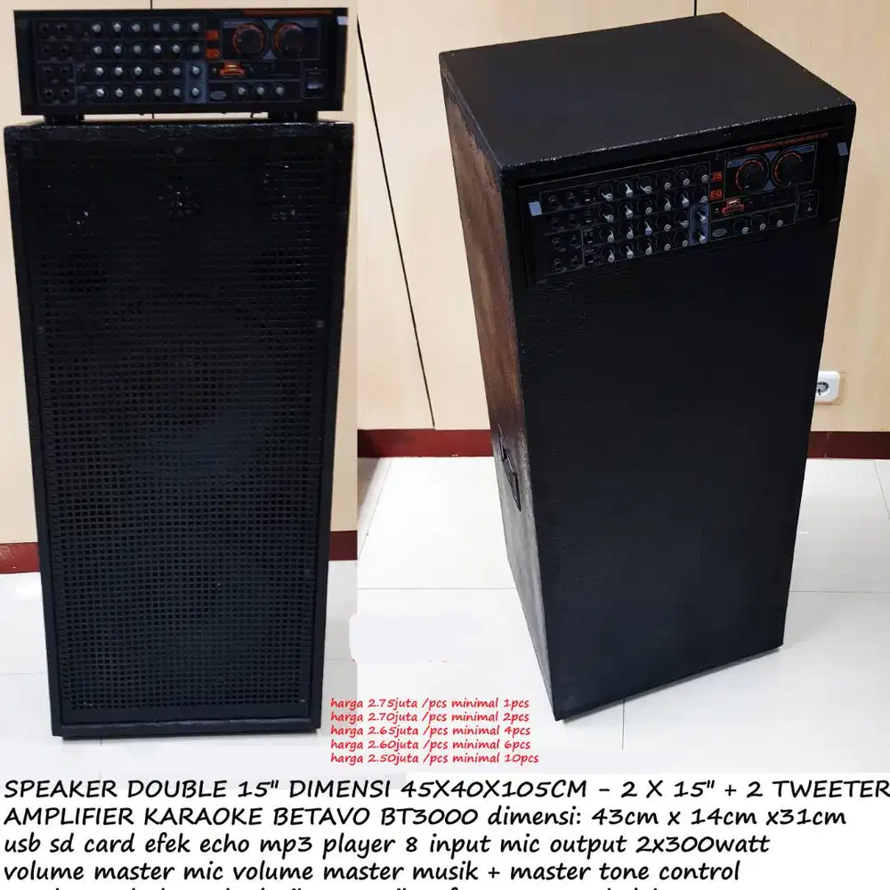 speaker aktif suara untuk upacara elektone karaoke