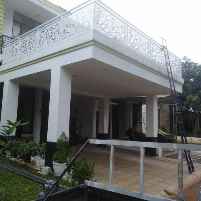 Railing tangga/balkon modern laser cutting