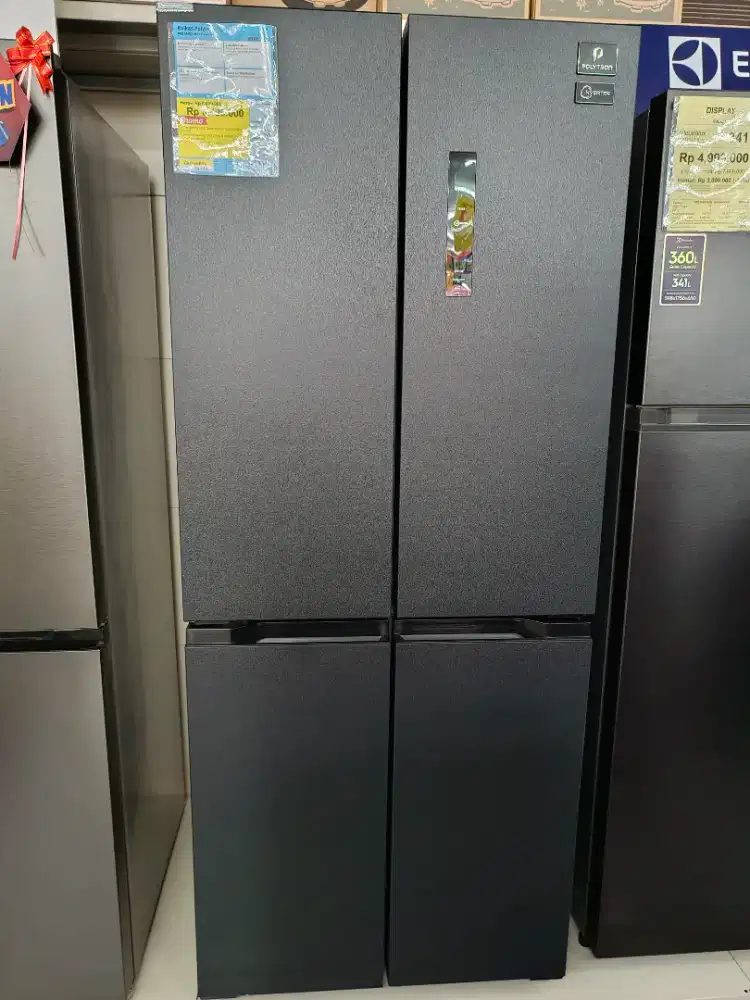 KULKAS 4PINTU POLYTRON