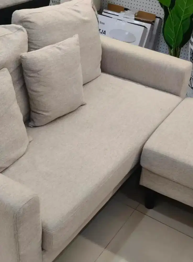 Sofa modular L fabric