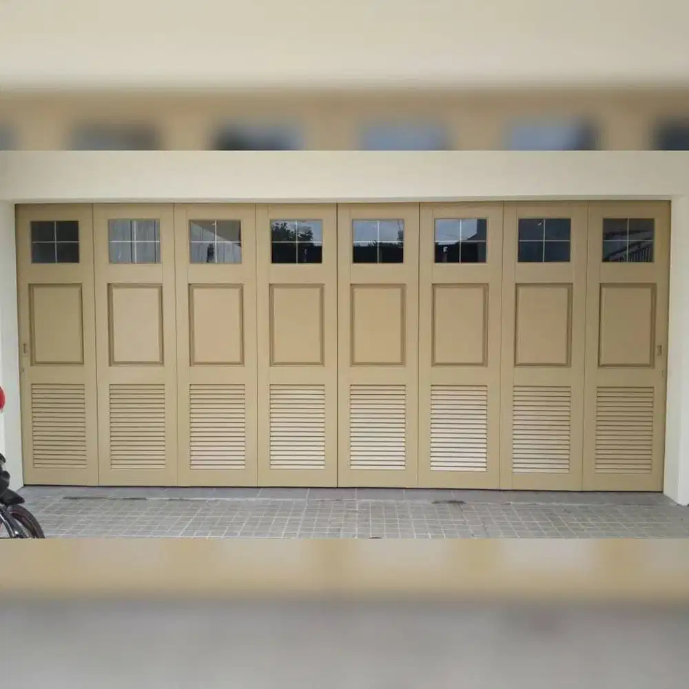 pintu garasi lipat 8 daun