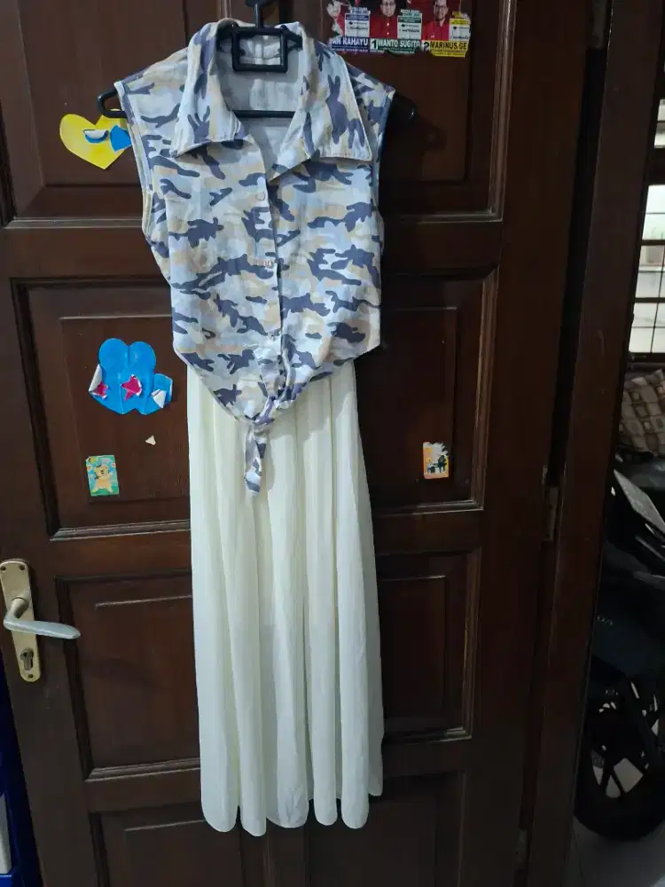 Dress kutung chifon