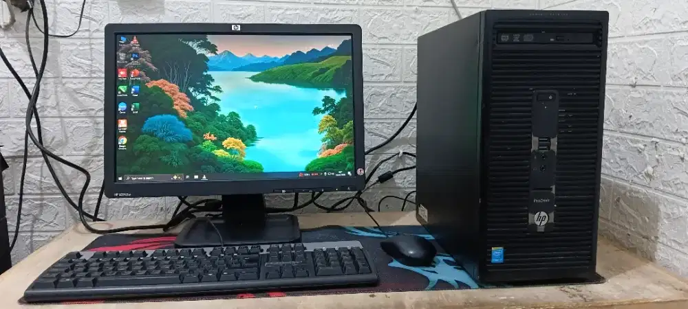 Komputer Lengkap Build Up HP Prodesk Siap Pakai