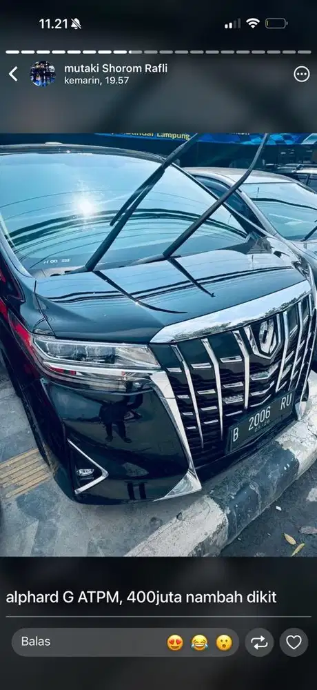 Alphard g atpm 2016