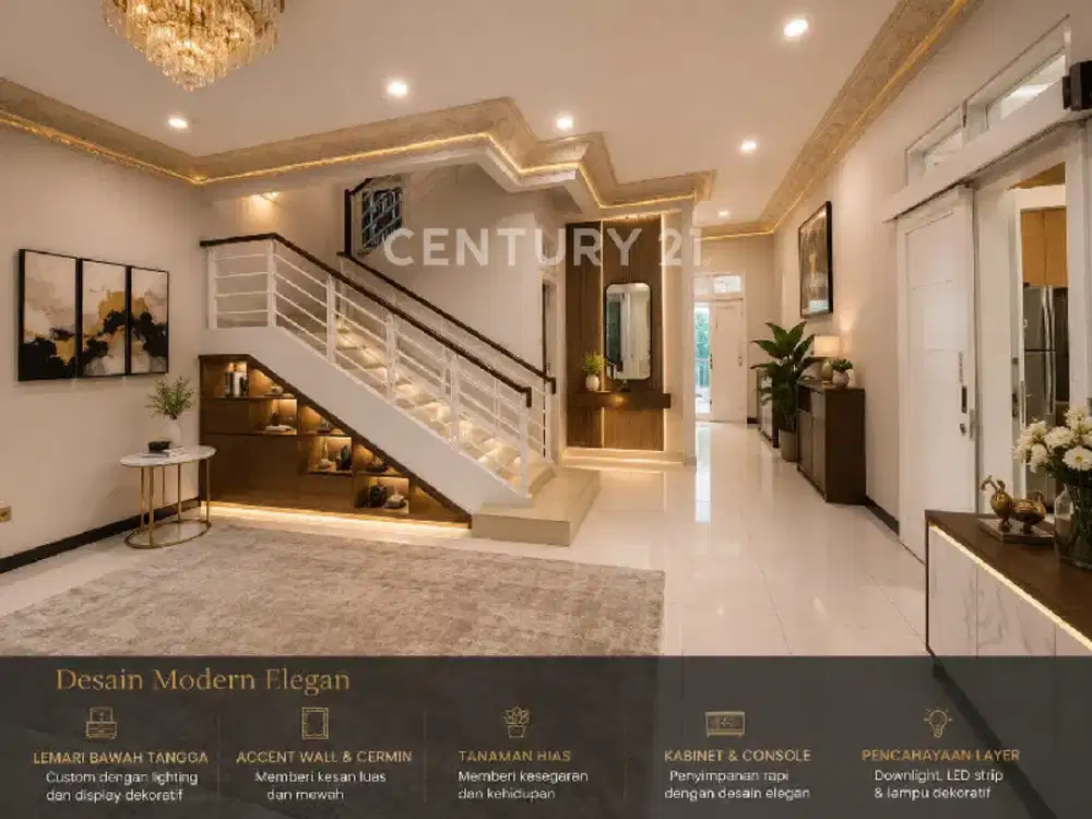 Rumah Cantik Kelapa Gading Jual Furnish Rapih Siap Huni