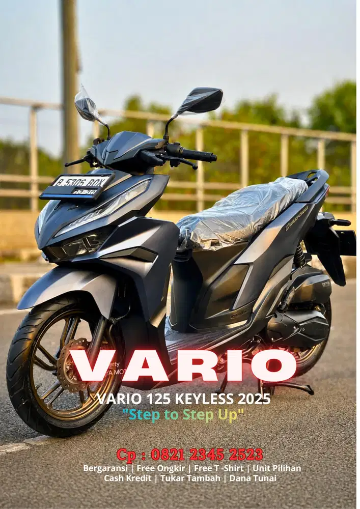 [Bisa COD,Cash Kredit] VARIO 125 KEYLESS 2025 - GEN 2