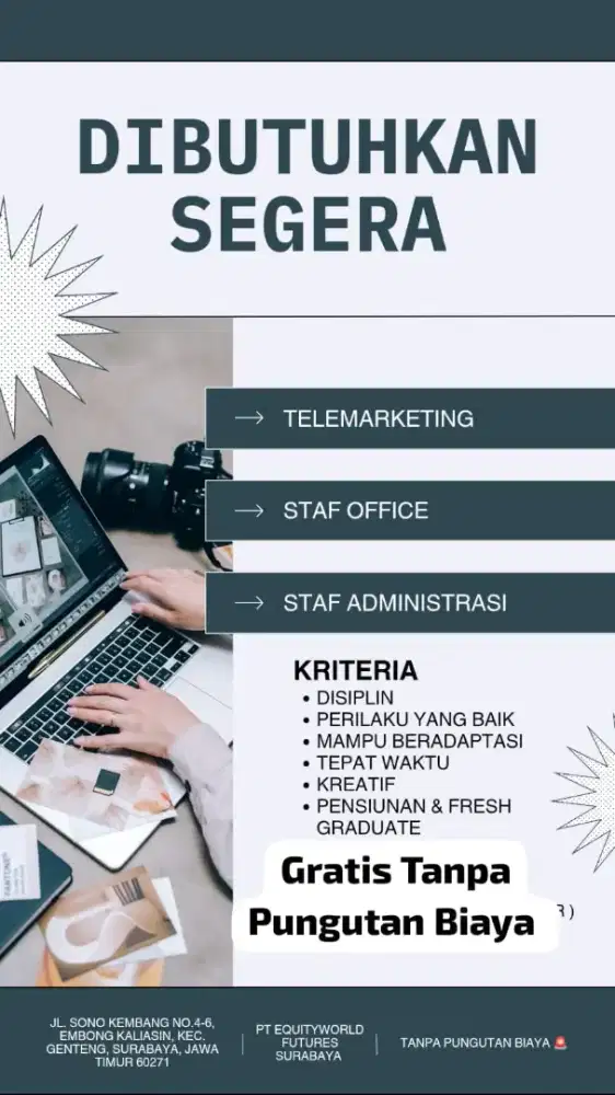 Lowongan Pekerjaan Terbaru Area Surabaya