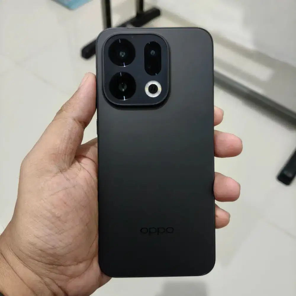 Oppo Find X9 12/256 Space Black Normal Mulus Garansi 01/2027