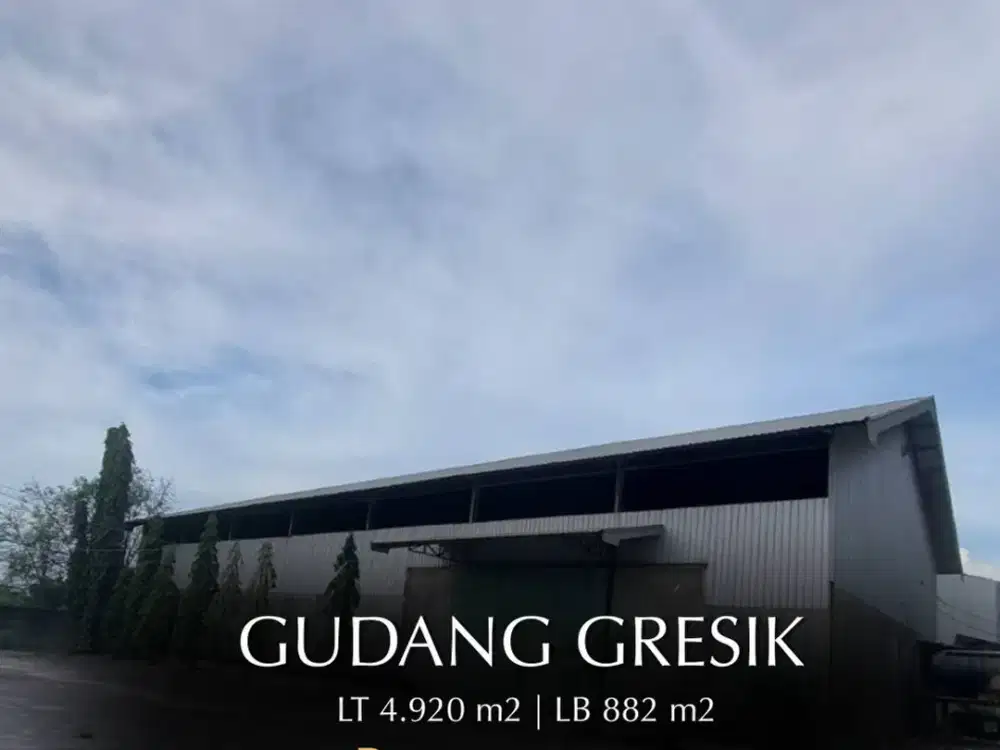 Dijual Gudang gresik