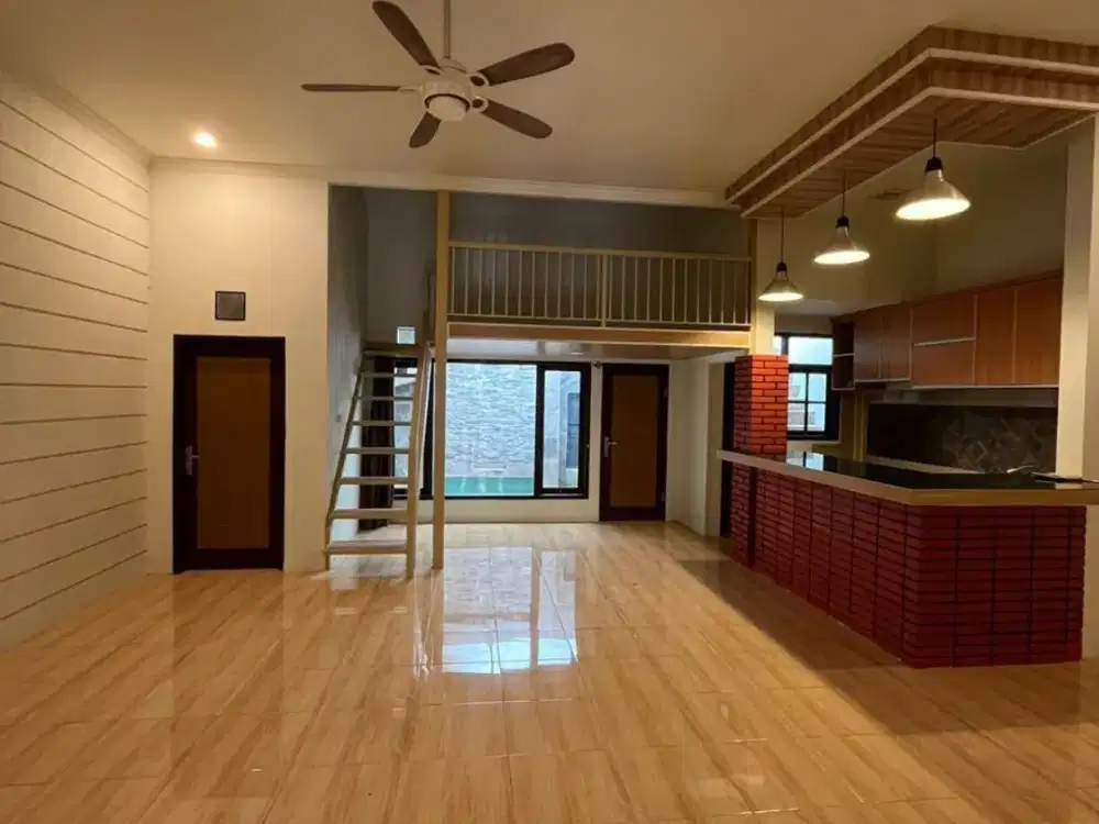 Rumah Harga NJOP Baru Renov Minimalis Tengah Kota Area Sayap Buah Batu Bandung