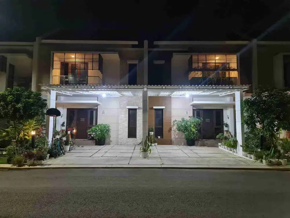 Dijual 2 unit Rumah Gandeng Full Furnished Dalam Cluster Burgundy Summarecon Bekasi