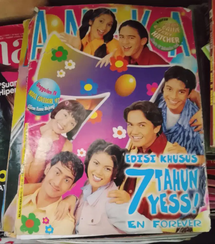 Majalah aneka, femina dll