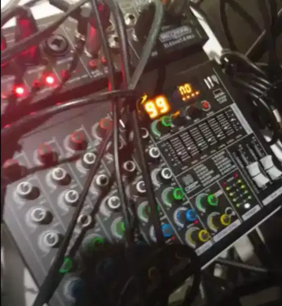 DIJUAL MIXER BARU RECORDING TECH ELEGANT MKII SUARA MIXER MANTAPS NEW