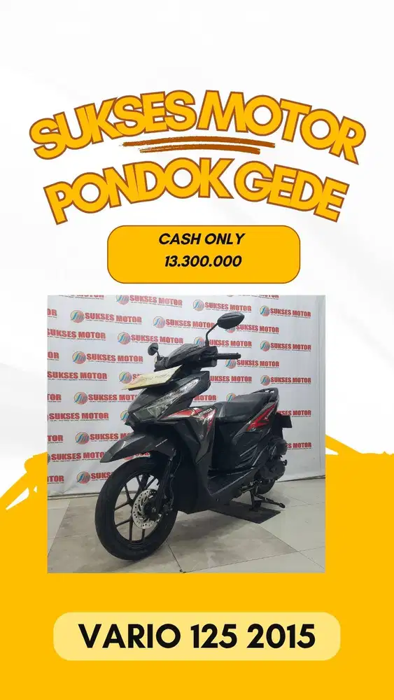 HONDA VARIO 125 TAHUN 2015 CASH ONLY