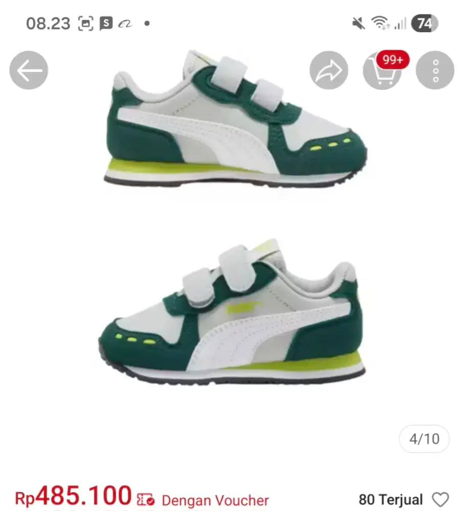 Jual sepatu bayi puma