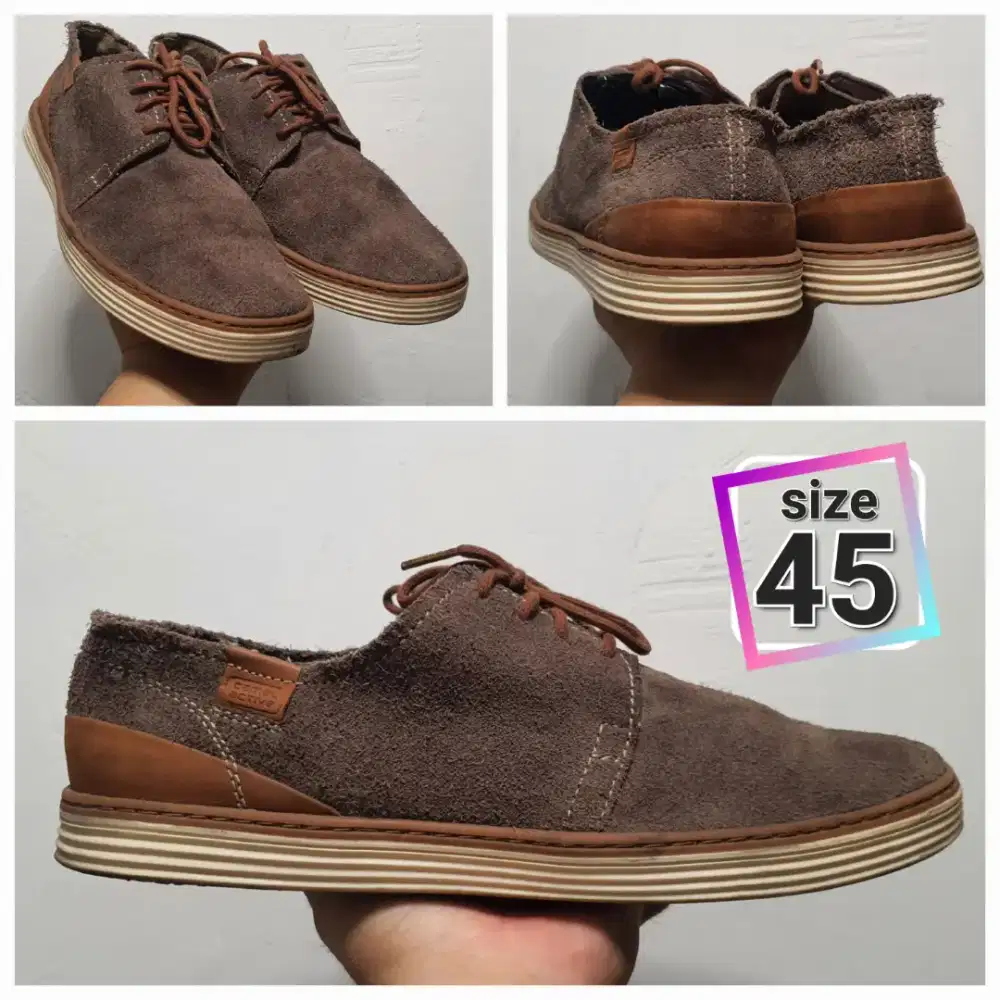 Sepatu Casual Kulit low Camel Active (Jerman) size 45 Second ori