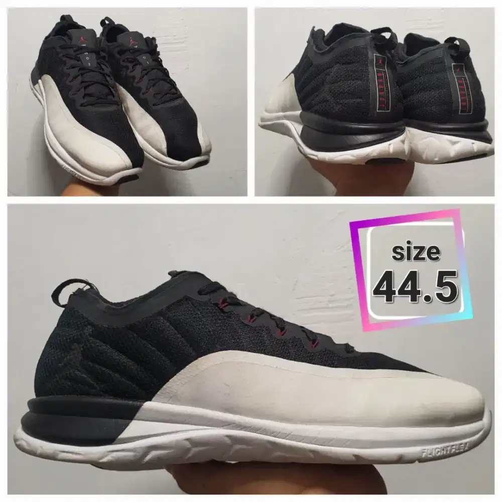 Sepatu Runing Jordan Trainer Prime size 44.5 Second ori shoes