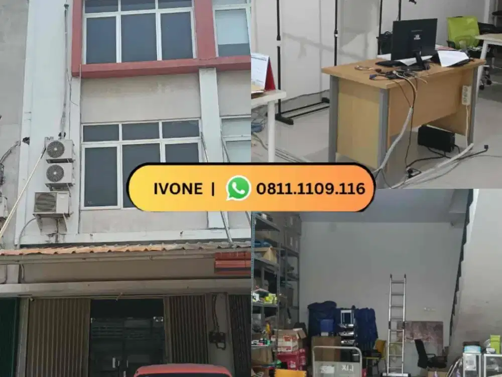 Dijual Ruko Point 8 Daan Mogot 3 M Nego cocok untuk gudang