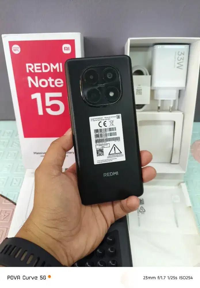 Xiaomi Redmi Note 15 4G (8/128GB) Mulus Fullset