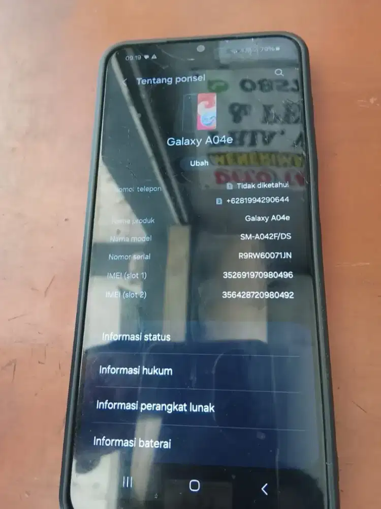 SAMSUNG A04AE LENGKAP NORMAL