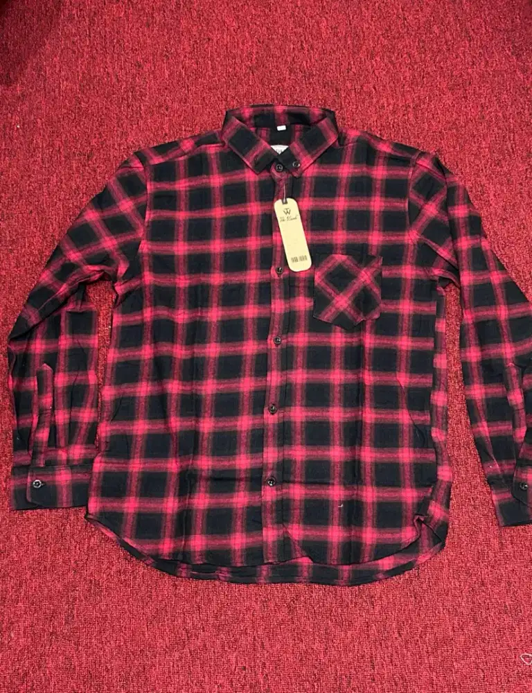 Kemeja flanel (jual partai)
