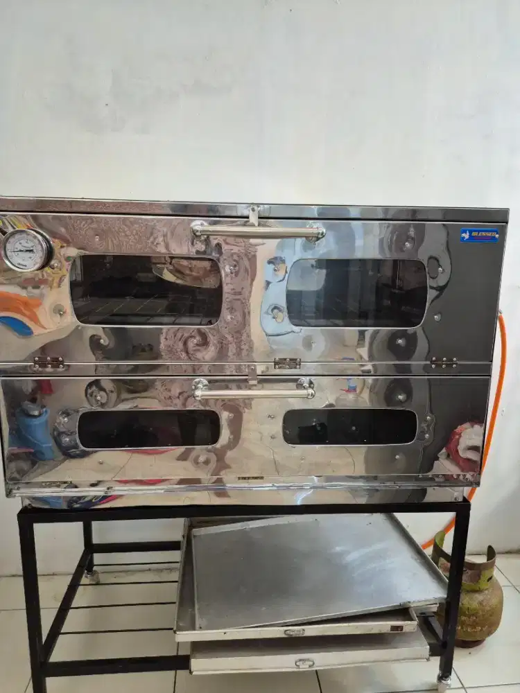 Di Jual Oven Gas api atas bawah 2 wadah