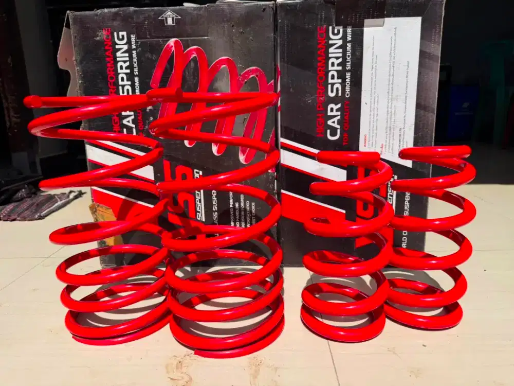 Lowering Kit YSS Car Spring Suspension - Merah