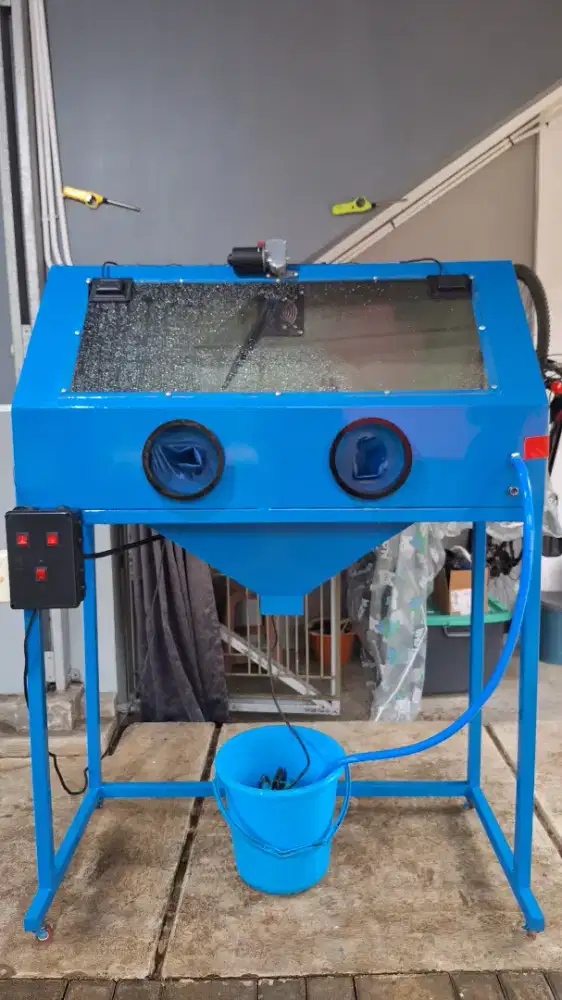 Mesin Sandblasting Portable Berkualitas – Alat Semprot Pasir Karat