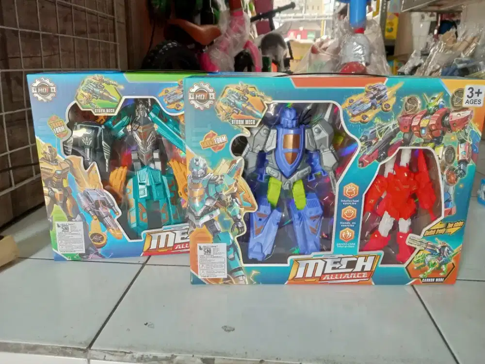 Mainan Anak Robot Mecha isi 2
