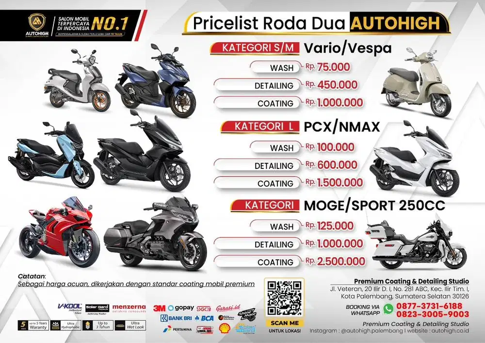 GRAND OPENING PROMO AUTOHIGH PALEMBANG