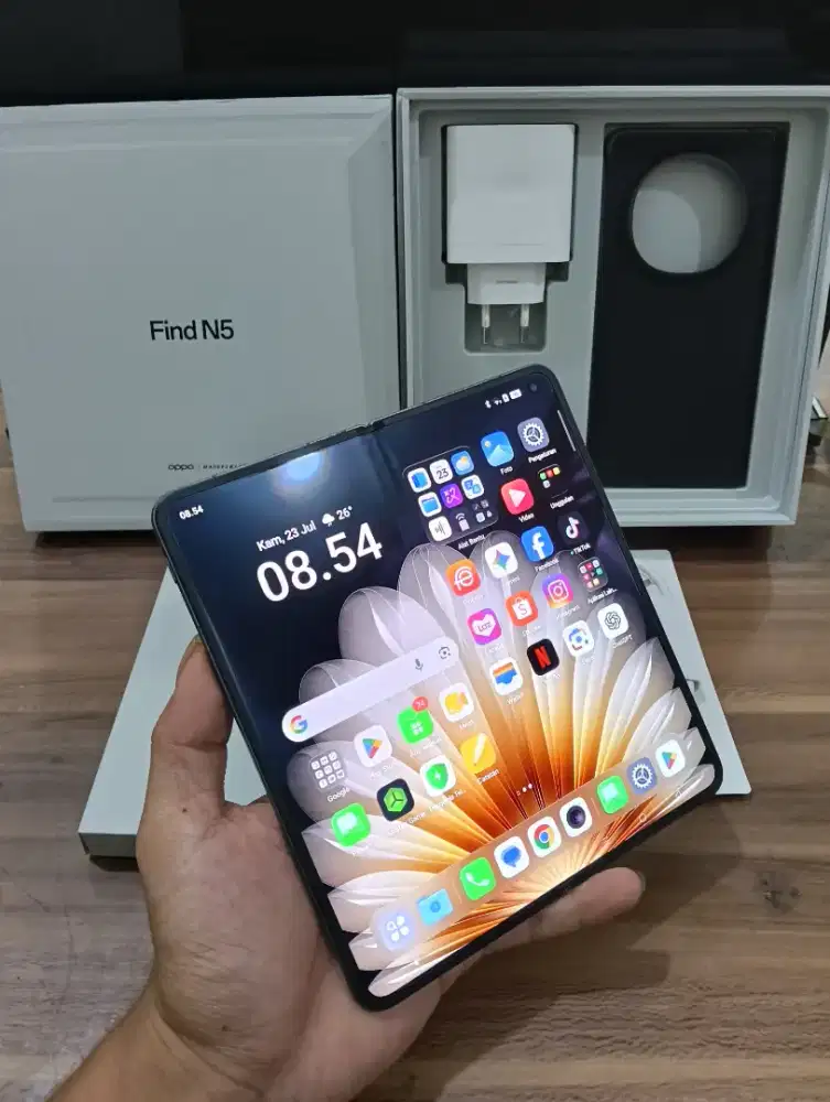 Oppo Find N5 ram 16/512 GB seken murah dan lengkap