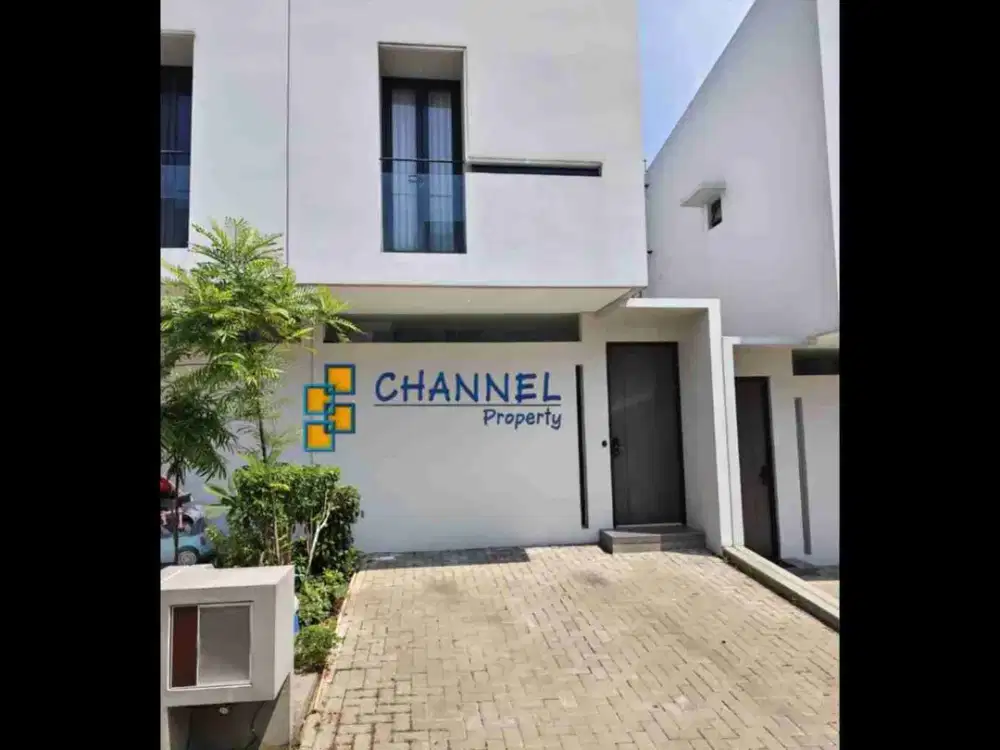 Jual Rumah Modern 3 Lantai Semi Furnished di Serua Tangerang Selatan, Fl