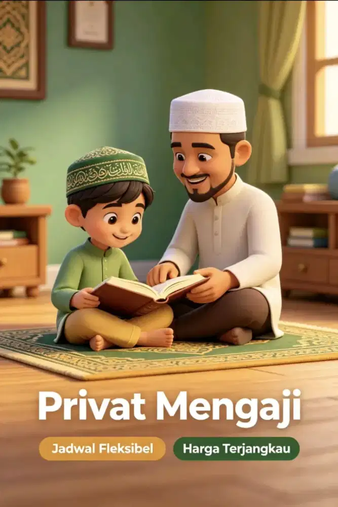  Privat Mengaji Anak & Dewasa | Jadwal Sesuai Waktu Luang Anda