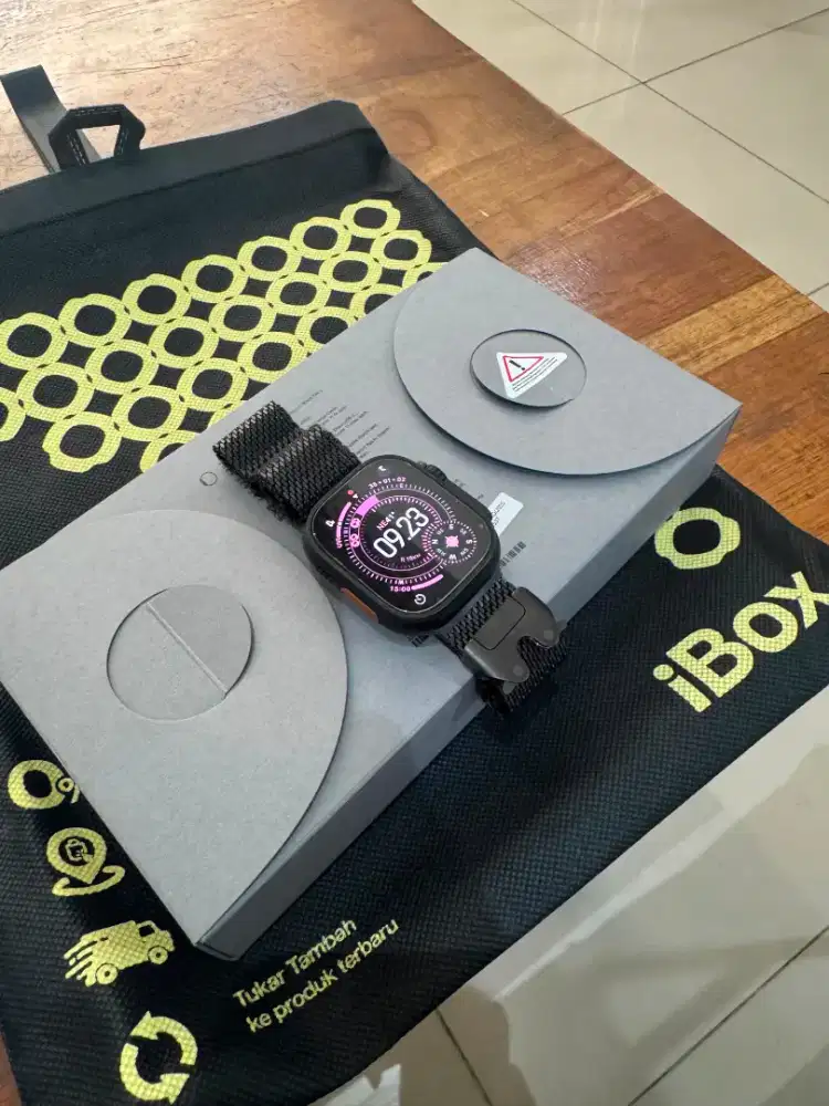 Apple watch ultra gen 3 ibox black milanese loop