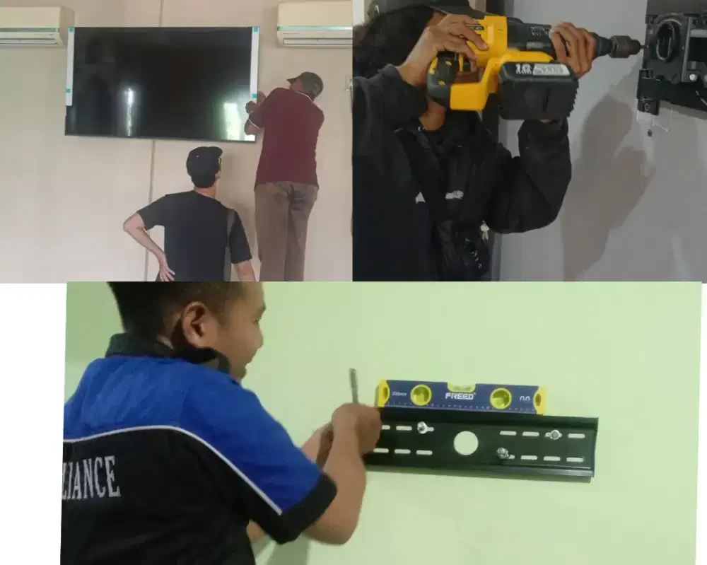 Braket plus pasang atau jasa pasang terima rapih breket bracket
