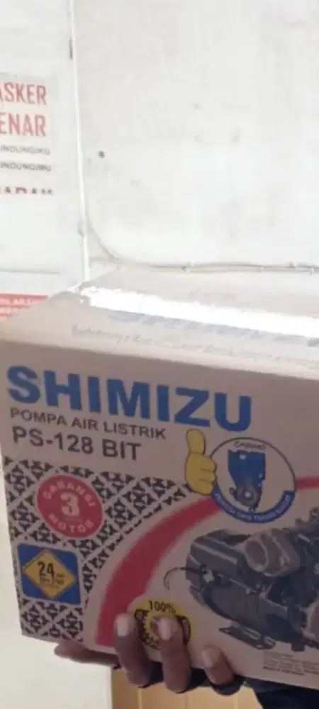 Shimizu PS 128 bit Mesin Air sumur Dangkal