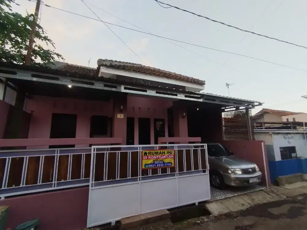 Disewakan rumah full furnished baru renovasi siap huni