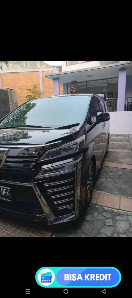Toyota Vellfire 2021 Bensin