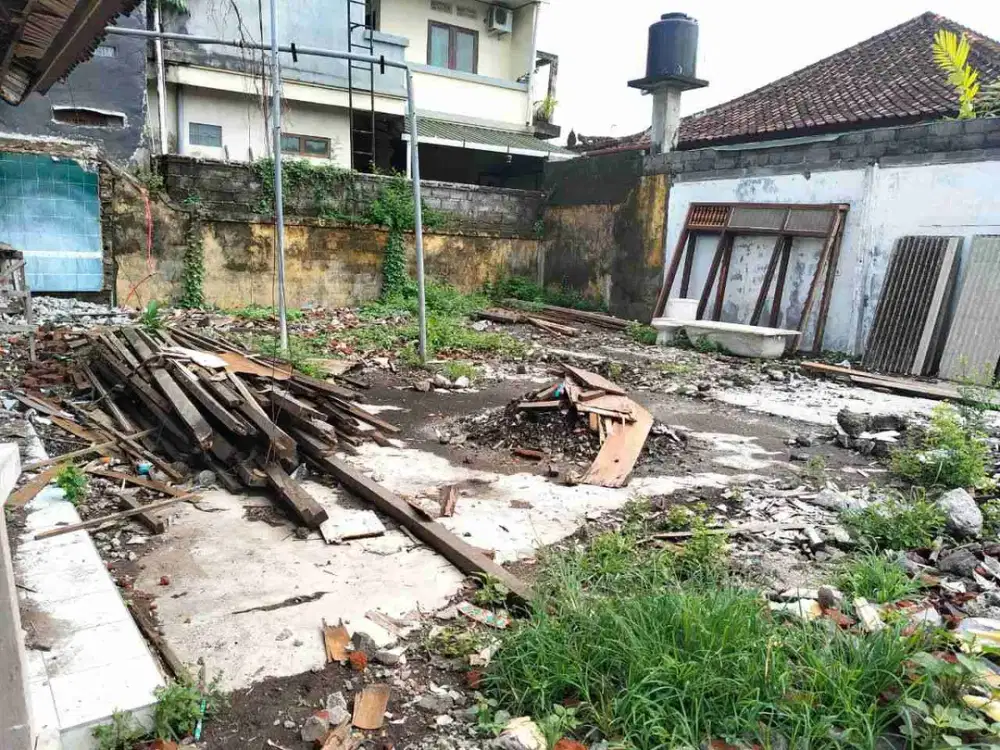tanah luasan kecil area danau tondano sanur
