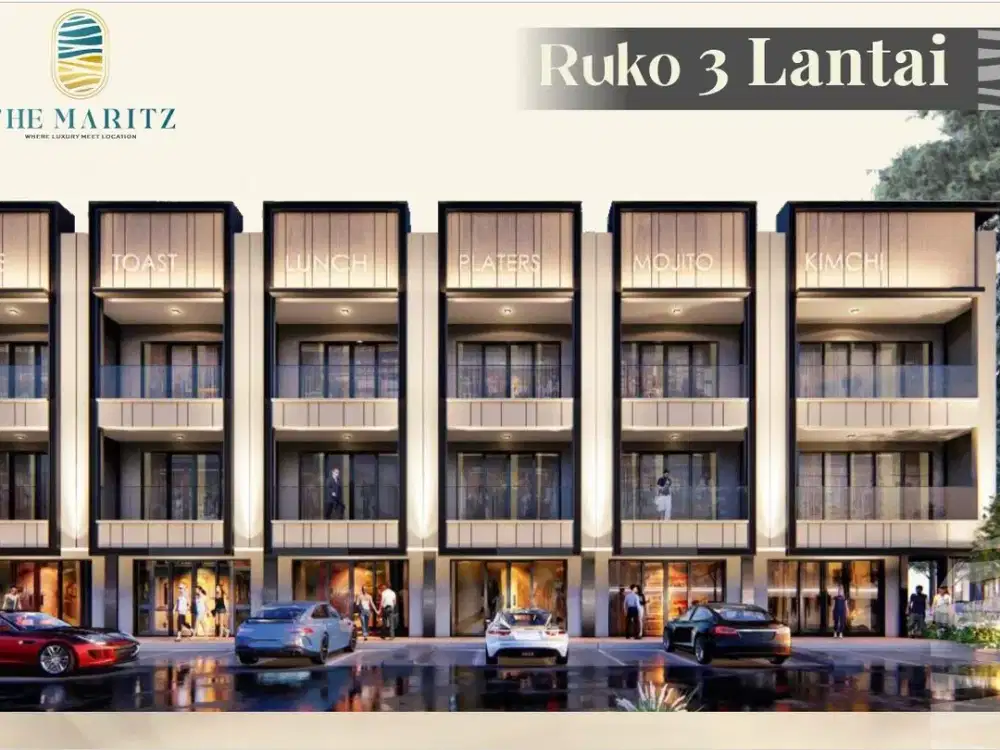 DIJUAL RUKO BARU THE MARITZ SEKITAR BATAM CENTRE