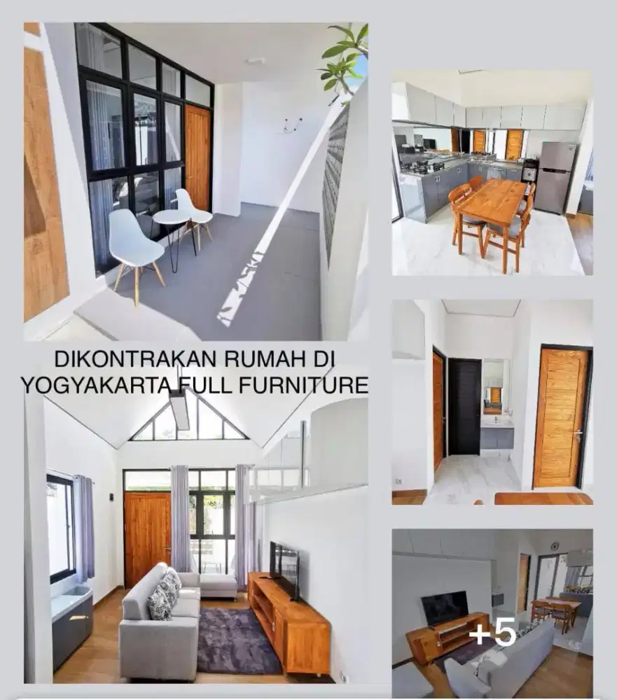 Disewakan Rumah Full Furniture Yogyakarta Dikontrakan Tahunan