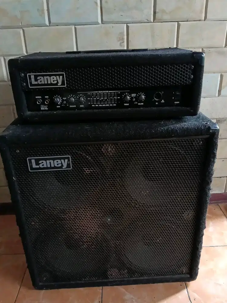 Amplifier Bass Laney RB9 (Head) + Kabinet Laney