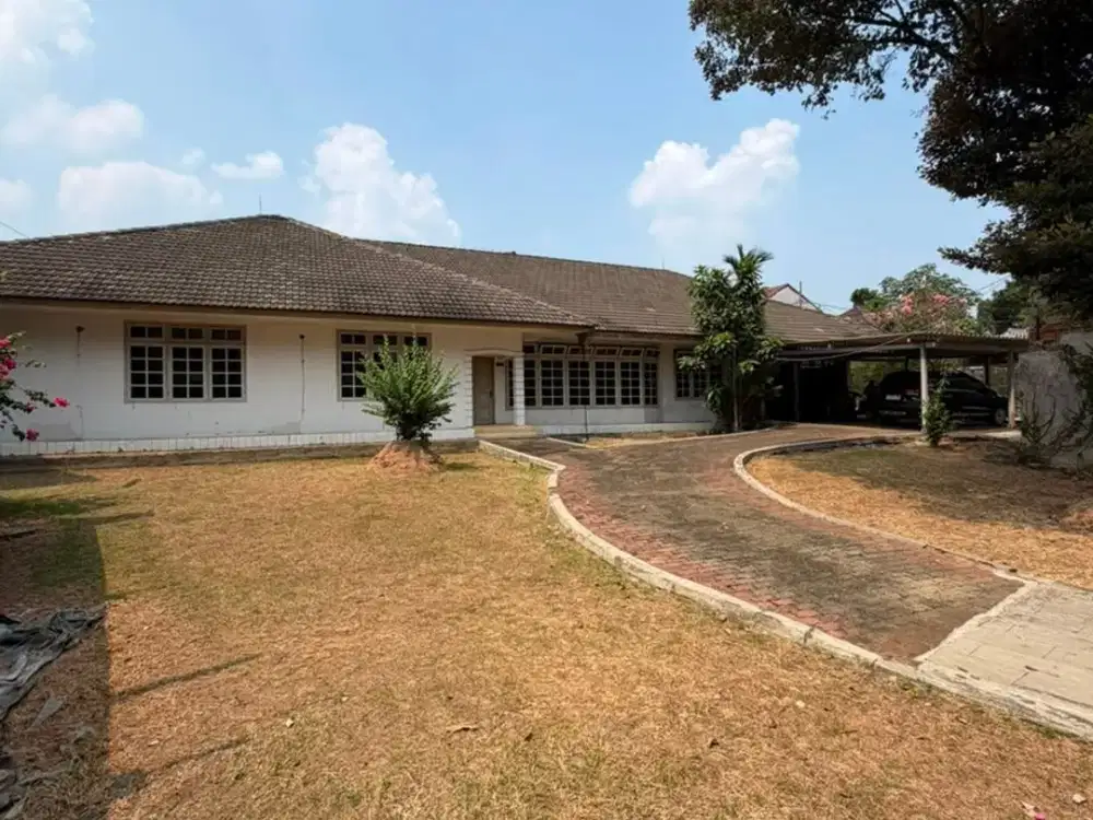 RUMAH HITUNG TANAH HARGA NJOP AREA ZONA KOMERSIL DI JALAN CINERE RAYA